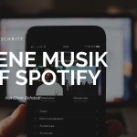 Spotify Musik hochladen
